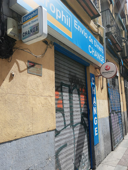 Foto EUROPHIL Envío de Dinero - Oficina de Cambio de Divisa Change-Dolar-Libras-Pounds