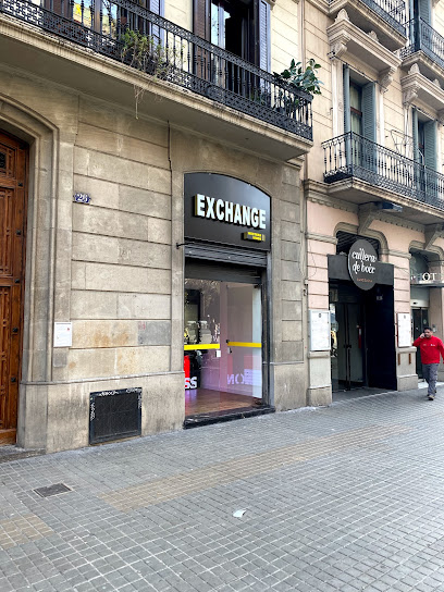Foto EXCHANGE - Urquinaona - Currency Exchange - Cambio De Divisas - Bureau De Change - Обмен валюты - Geldwechsel
